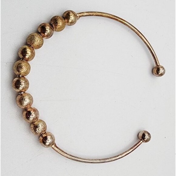 Vintage beaded cuff  bracelet - Picture 1 of 8